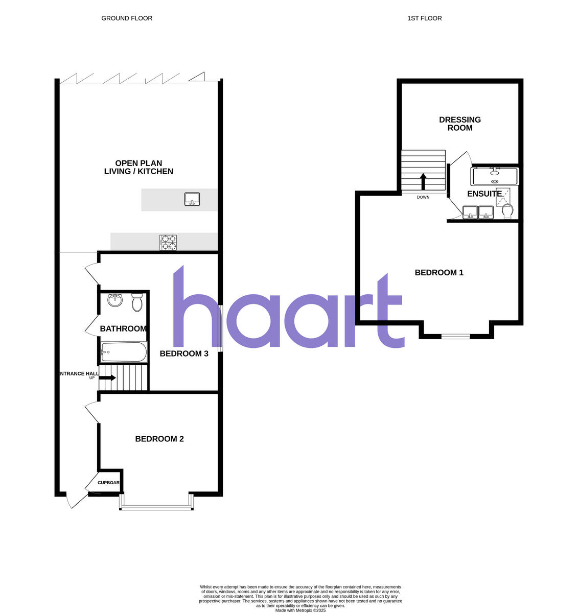 Peachtree Close, Hainault floorplan