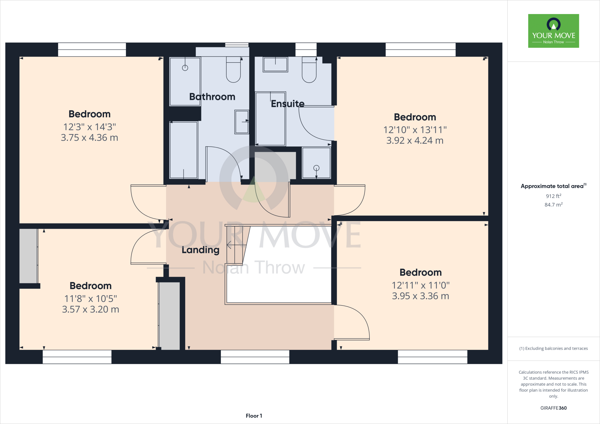 Cottage Gardens, Great Billing, Northampton, NN3 floorplan