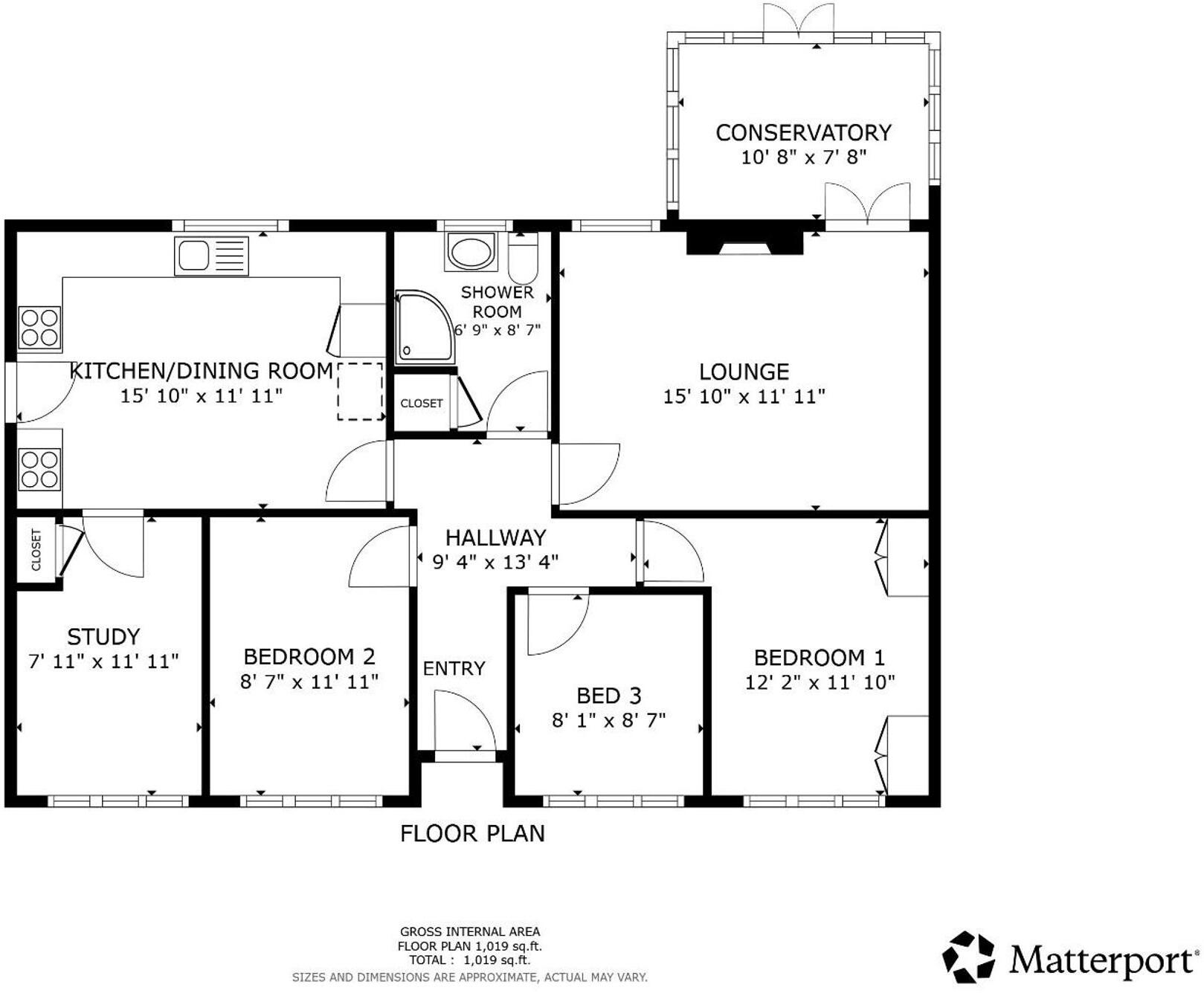 Llanbedr Dyffryn Clwyd, Ruthin, LL15 floorplan