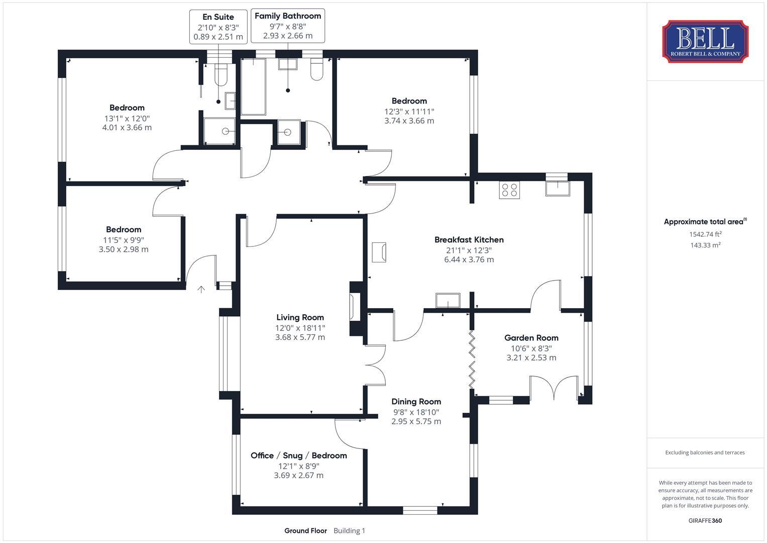 Ashdown, 7 Oak Close, Woodhall Spa floorplan