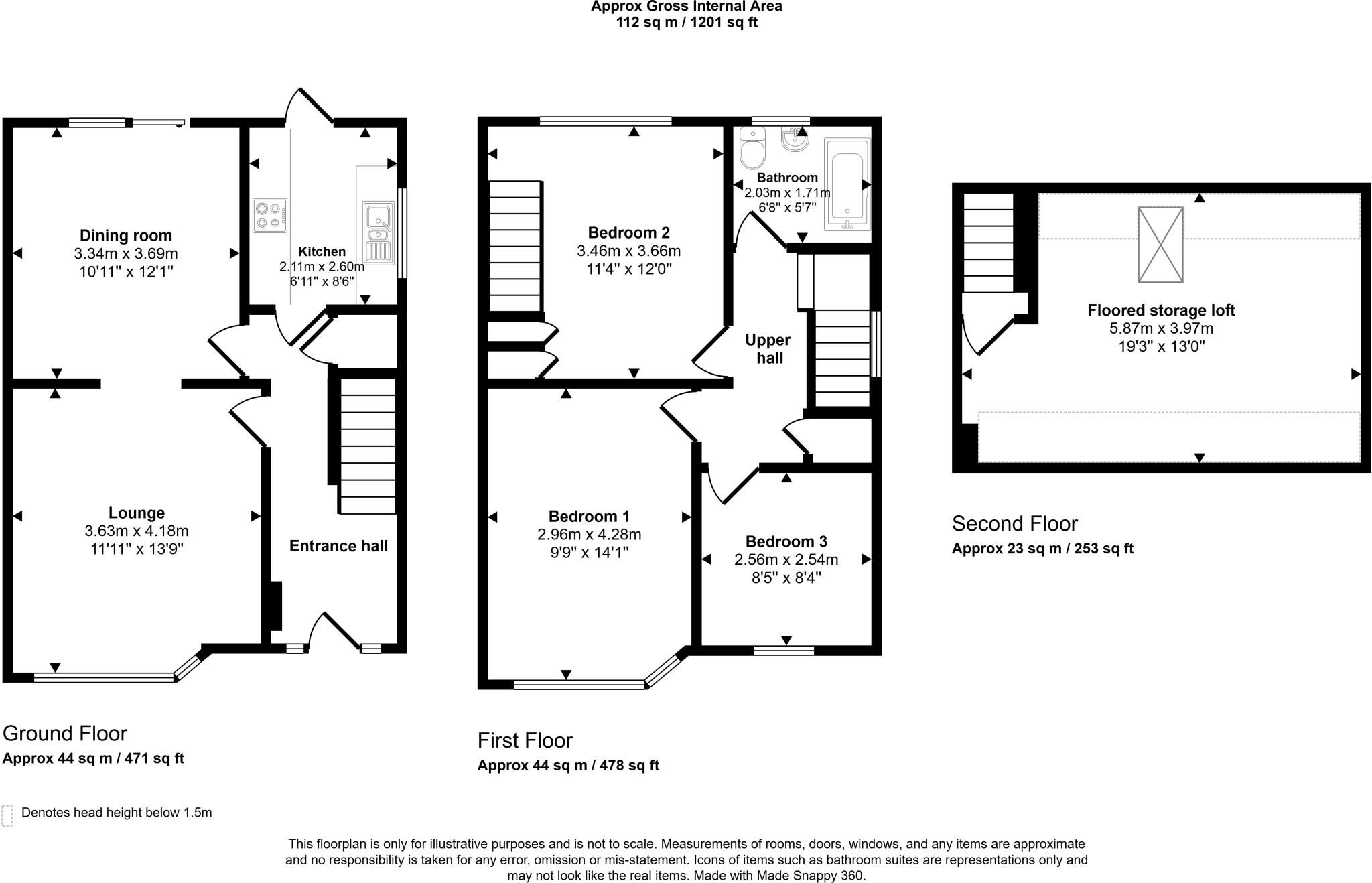 Tanera Avenue, Glasgow, Glasgow City floorplan