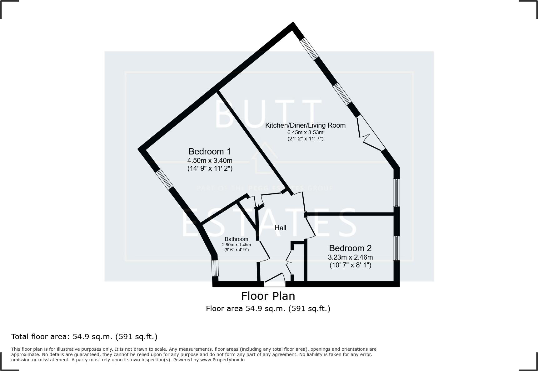 Chaucer Grove, Exeter floorplan