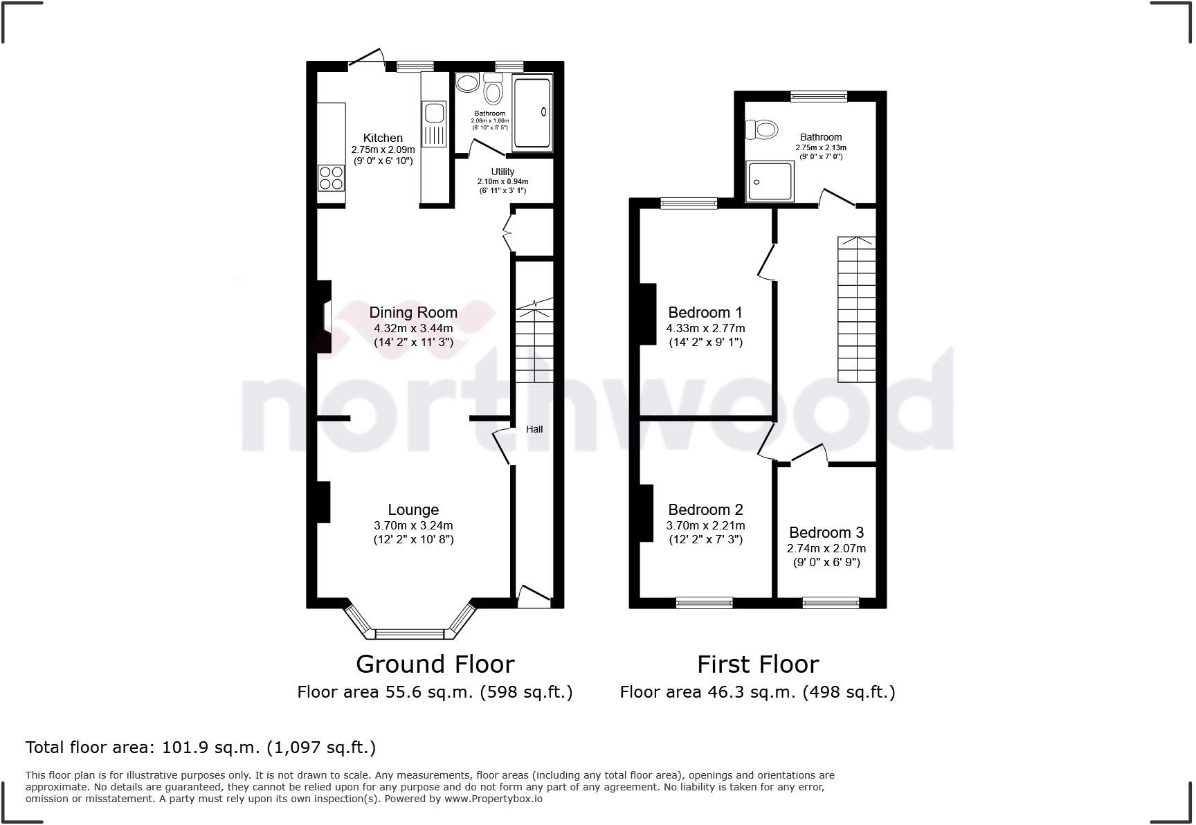 Warrington Road, Ince, Wigan, WN3 floorplan