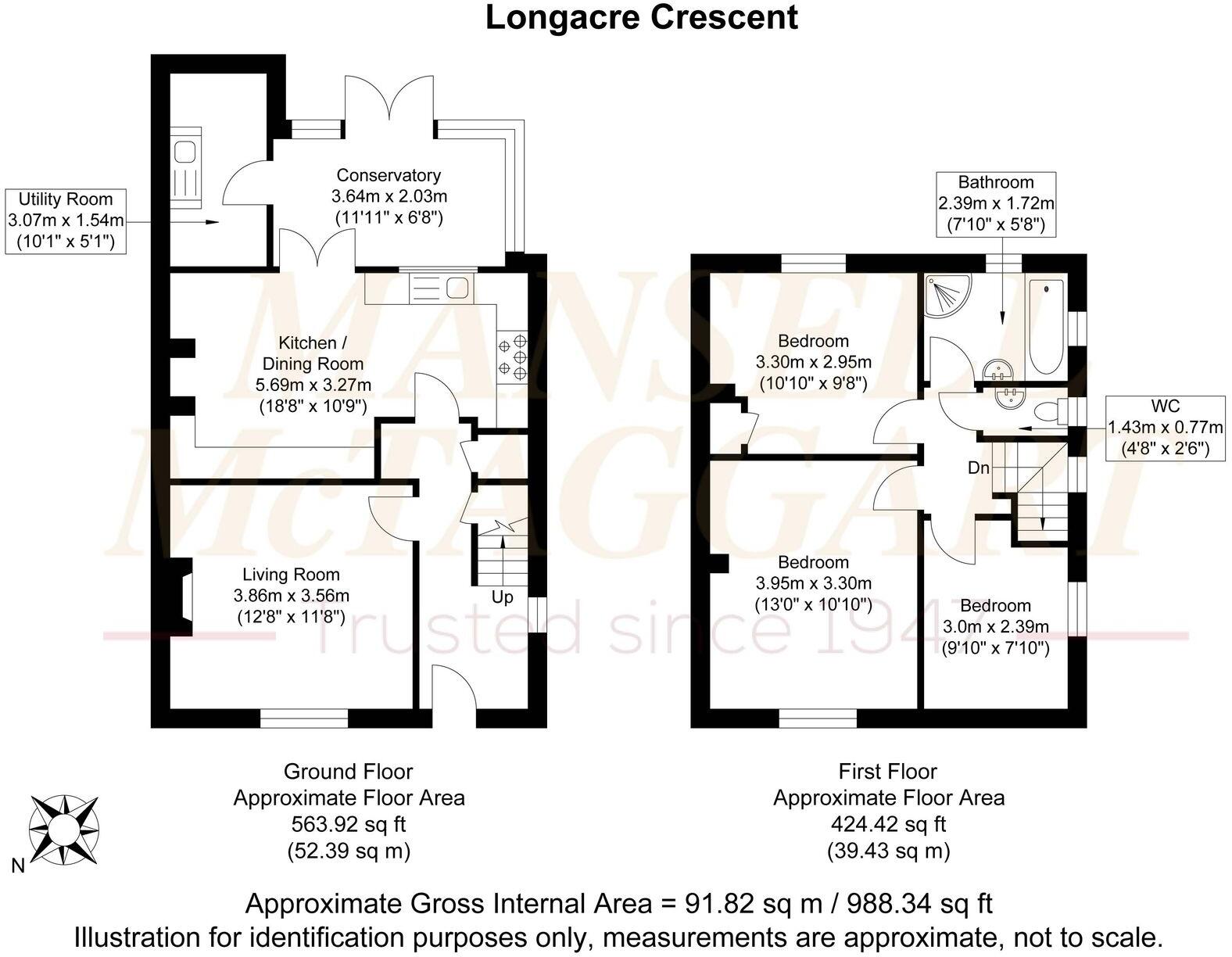 Longacre Crescent, Cuckfield, RH17 floorplan
