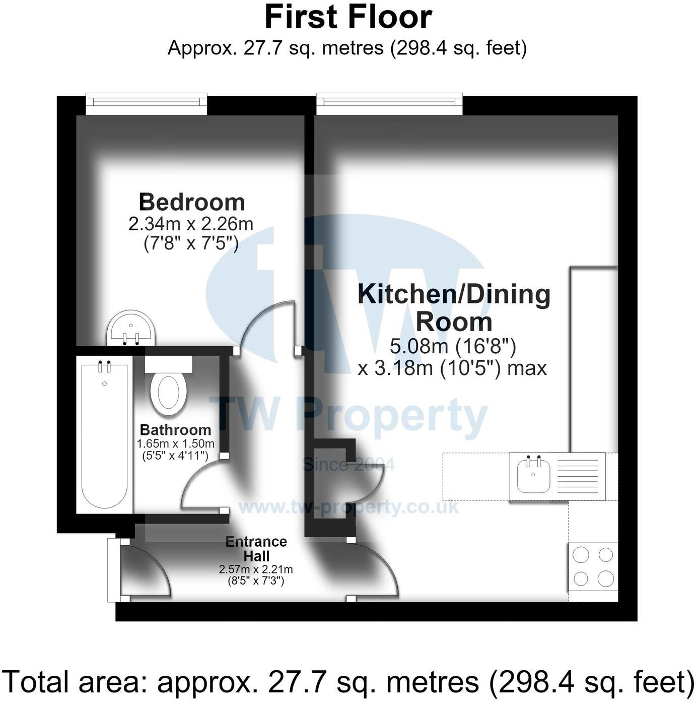 Broadwater Down, Tunbridge Wells, TN2 floorplan
