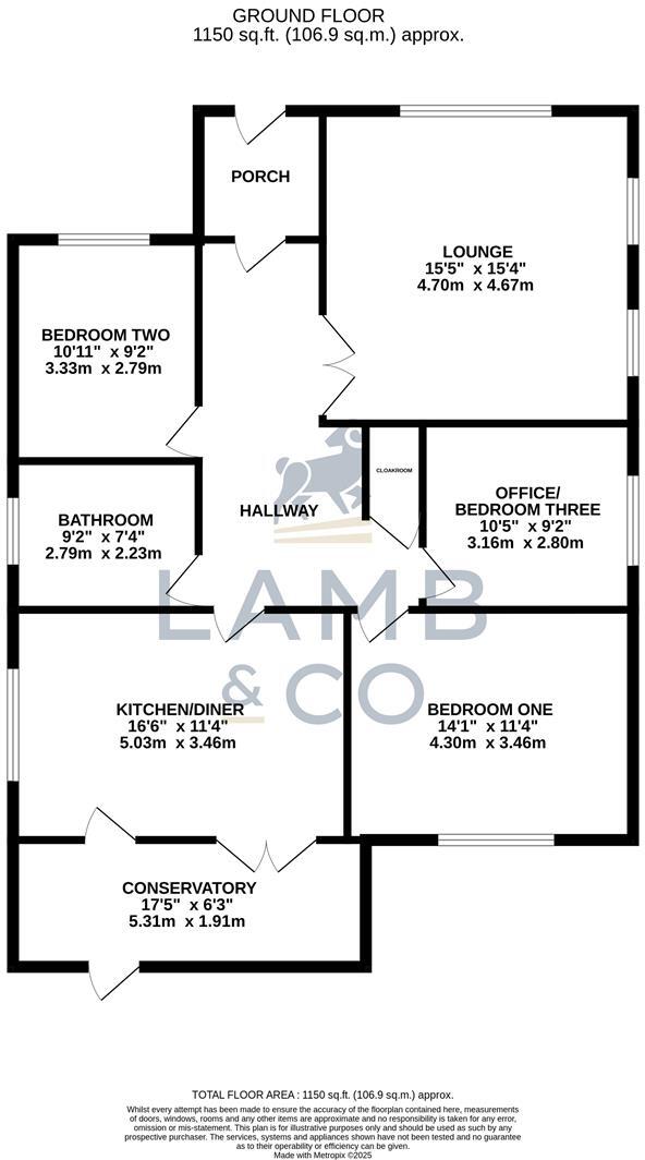 Landermere Road, Thorpe-Le-Soken, Clacton-On-Sea floorplan