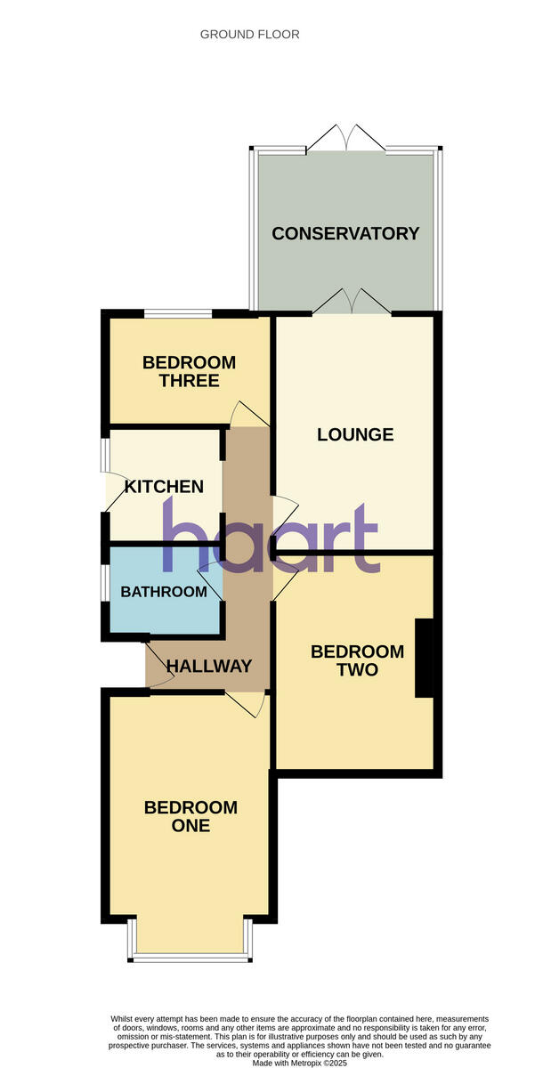 Caulfield Road, Southend-on-Sea floorplan