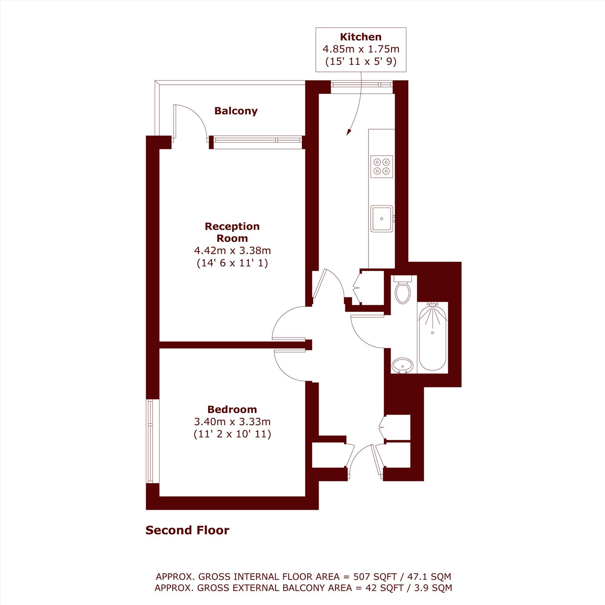 Ellisfield Drive, Putney floorplan