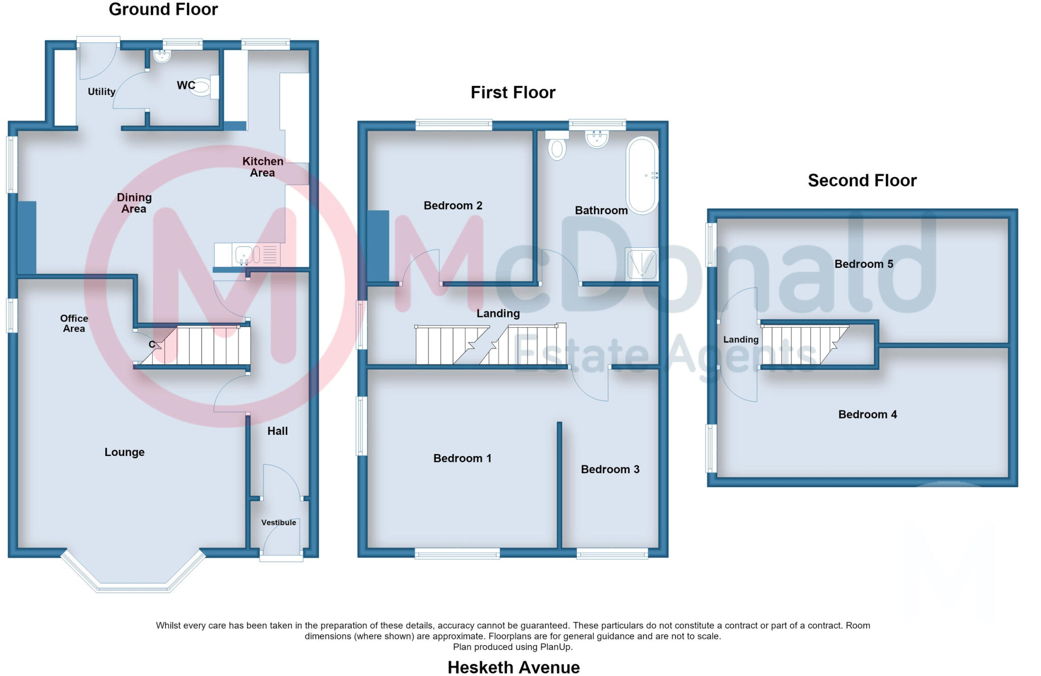 Hesketh Avenue, Bispham, Blackpool, FY2 9JX floorplan