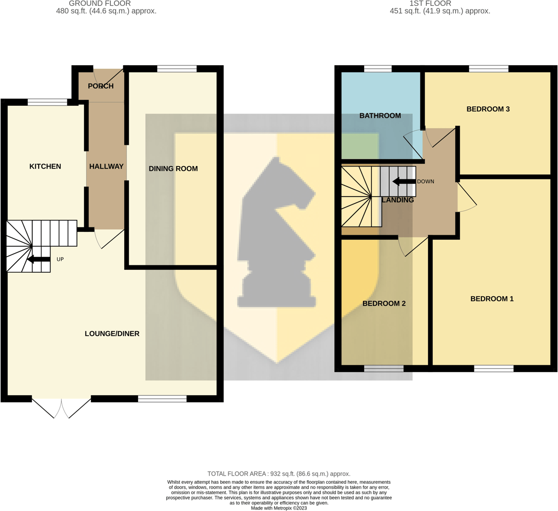 Lowlands Close, Northampton, NN3 floorplan