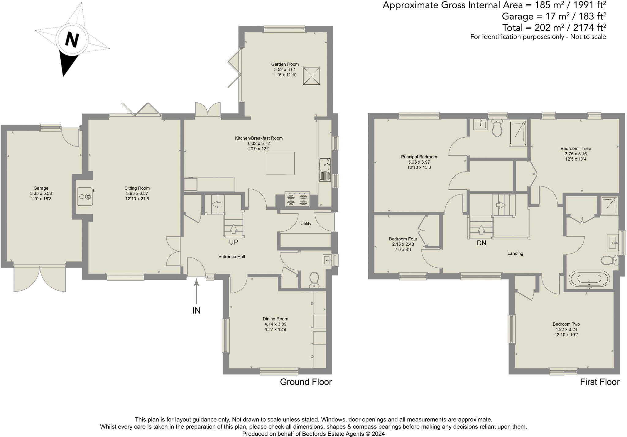 Felsham, Suffolk floorplan