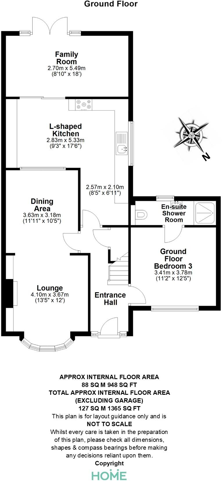 Lady Lane, Old Moulsham, Chelmsford floorplan