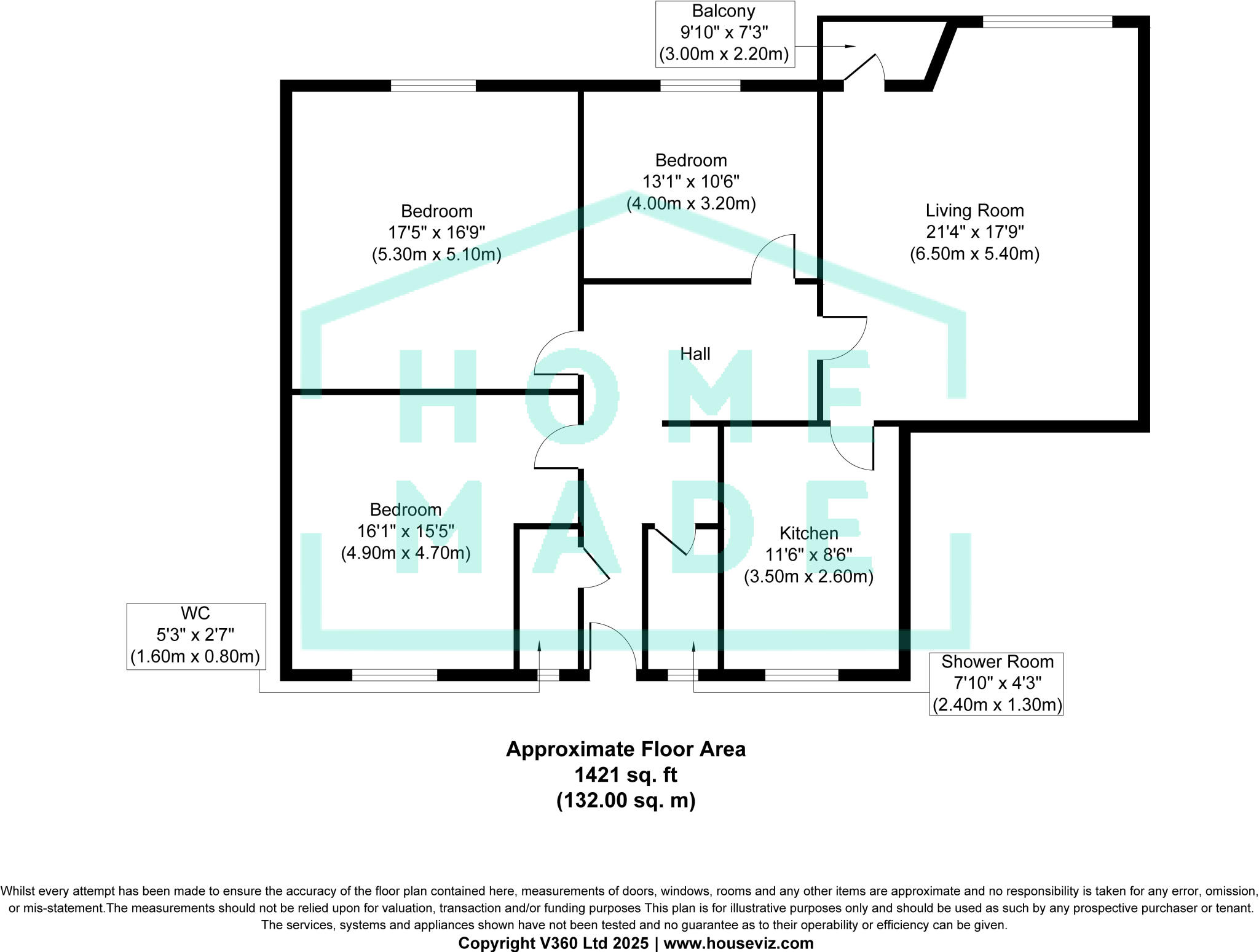Denham House, W12 floorplan
