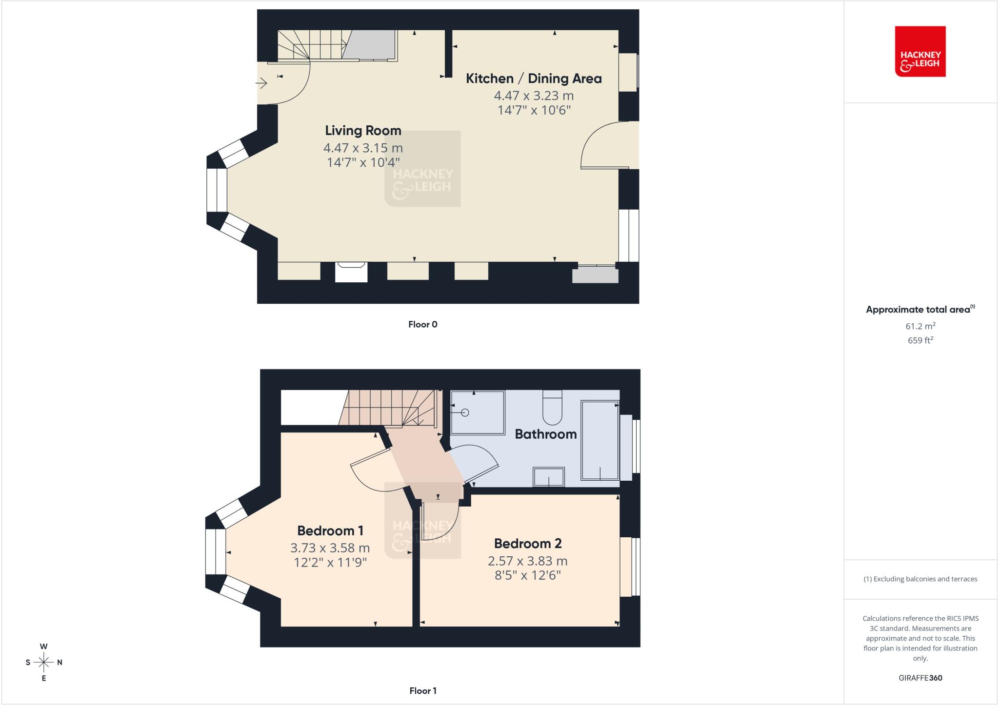 106 Craig Walk, Bowness-on-Windermere, LA23 3AX floorplan