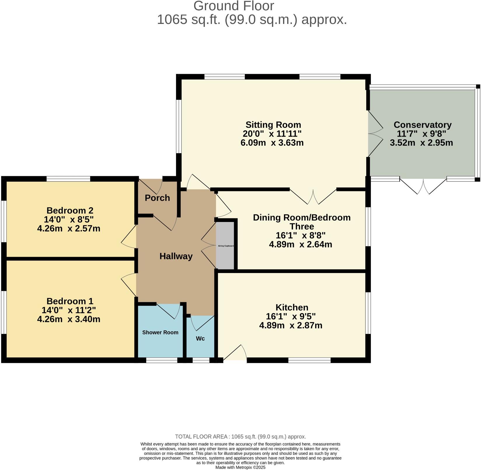 Hamilton Close, Langstone, Havant floorplan