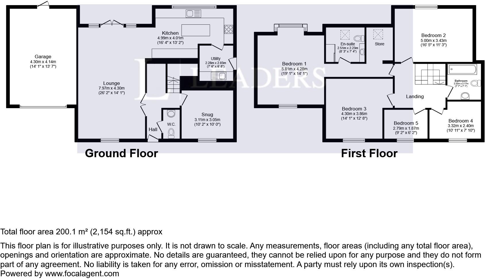 Cornwall Drive, Long Eaton, NG10 floorplan