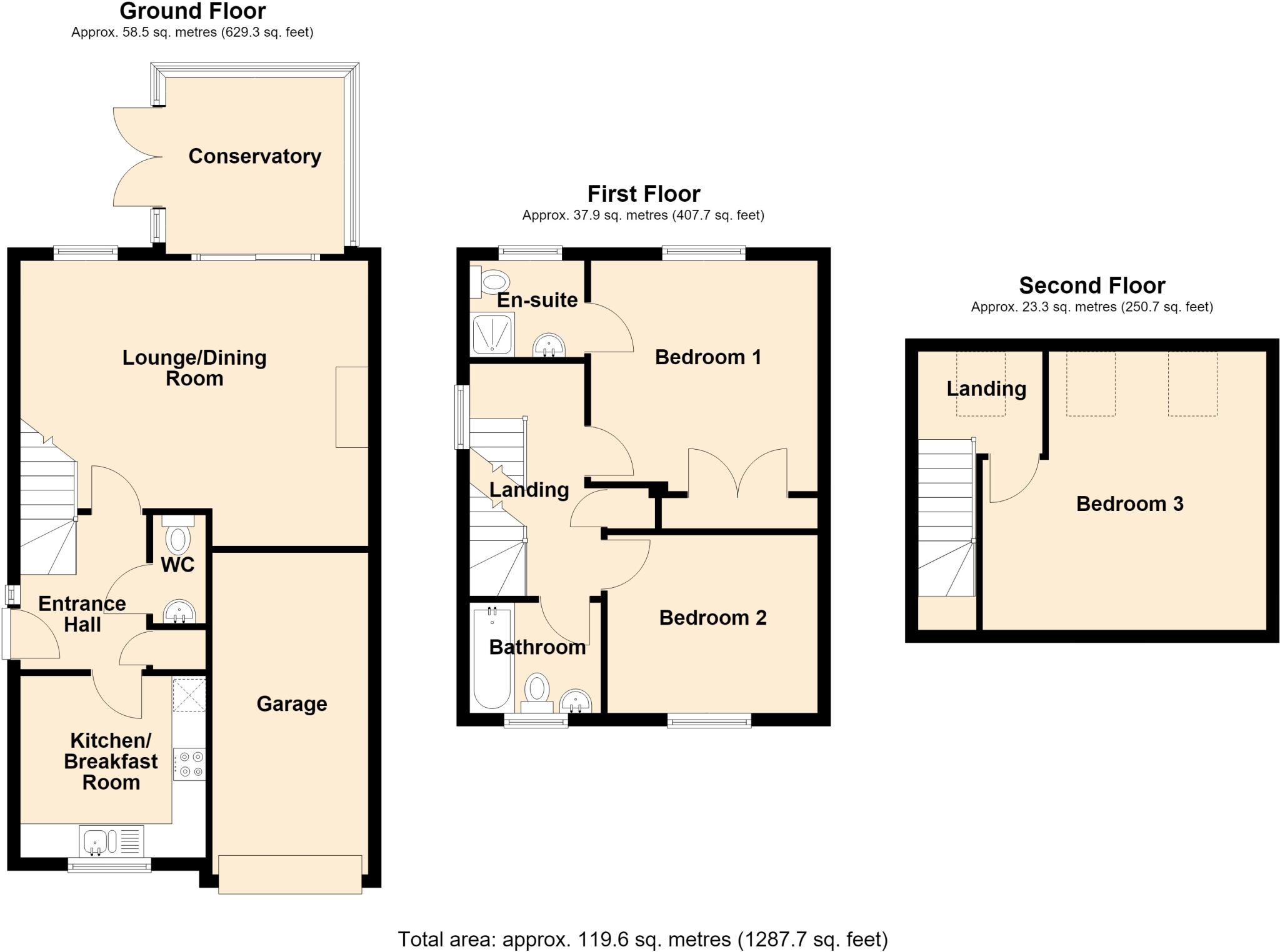 Silver Meadows, Trowbridge floorplan
