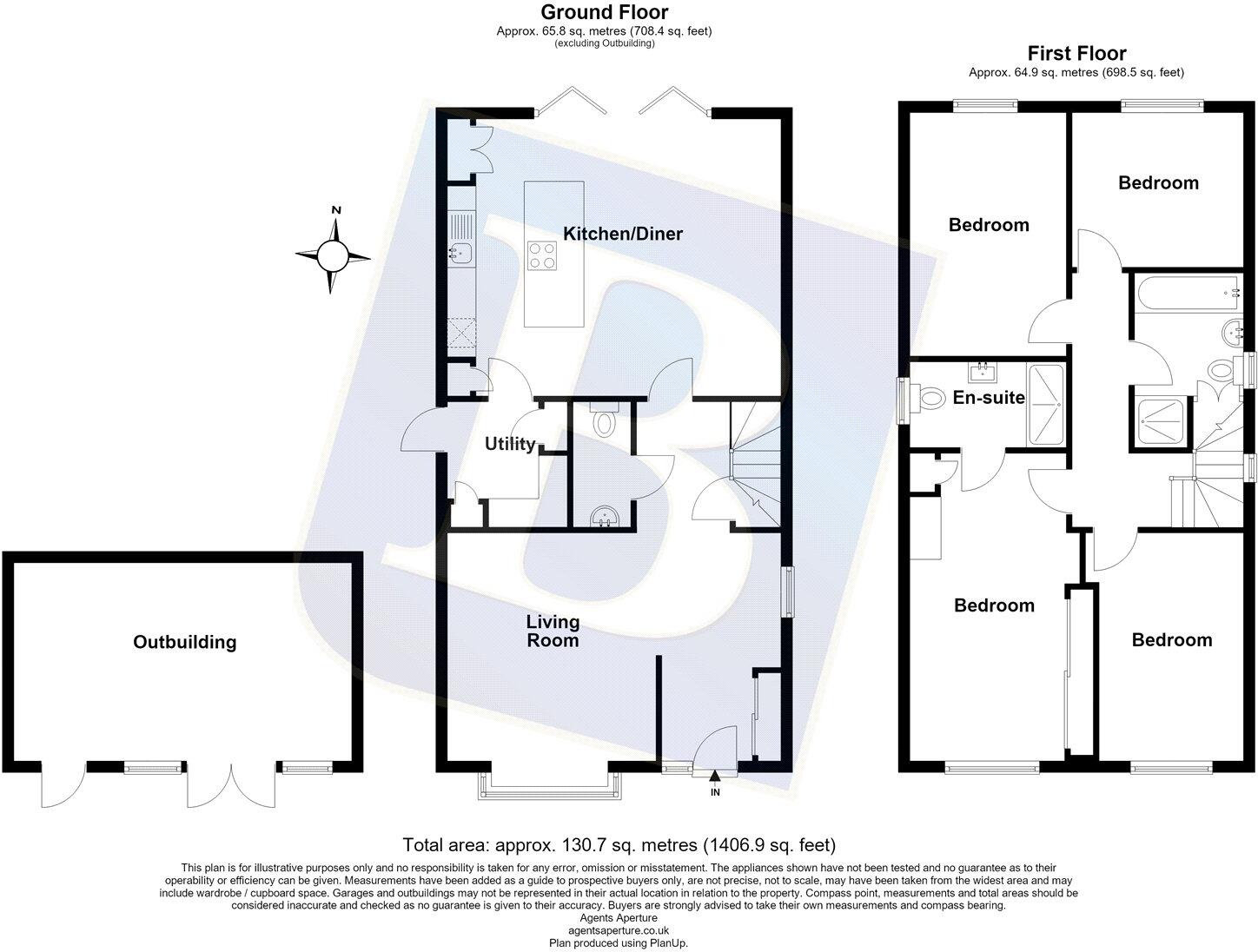 Peartree Lane, Doddinghurst, Brentwood, Essex, CM15 floorplan