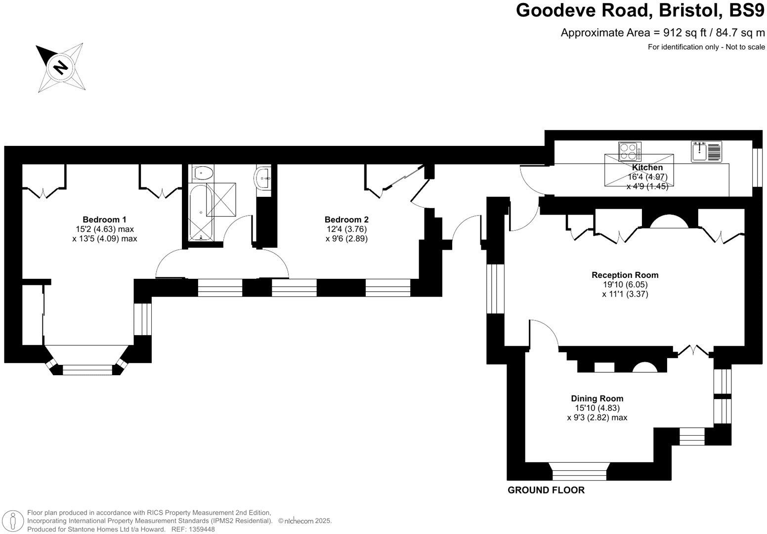Sneyd Park Lodge, Sneyd Park Mews, Goodeve Road, Bristol, BS9 floorplan