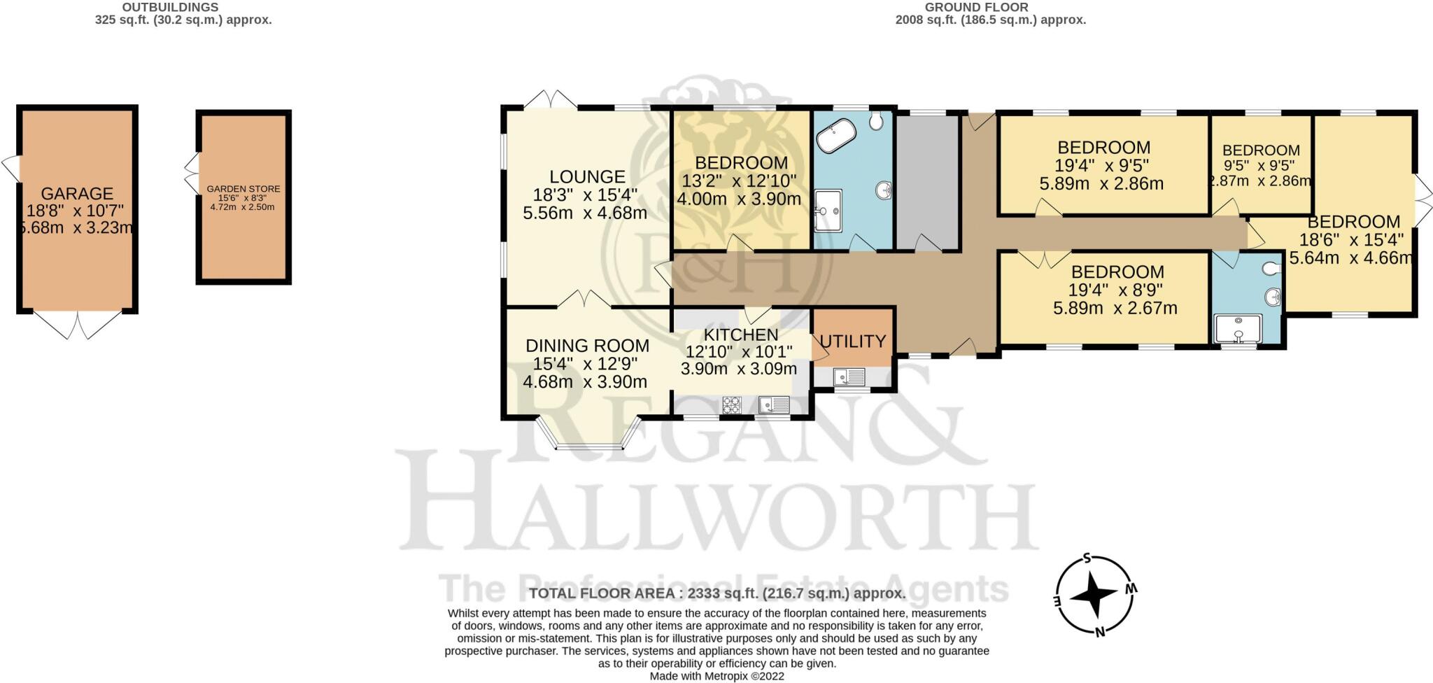 Back Skull House Lane, Appley Bridge, WN6 9DP floorplan