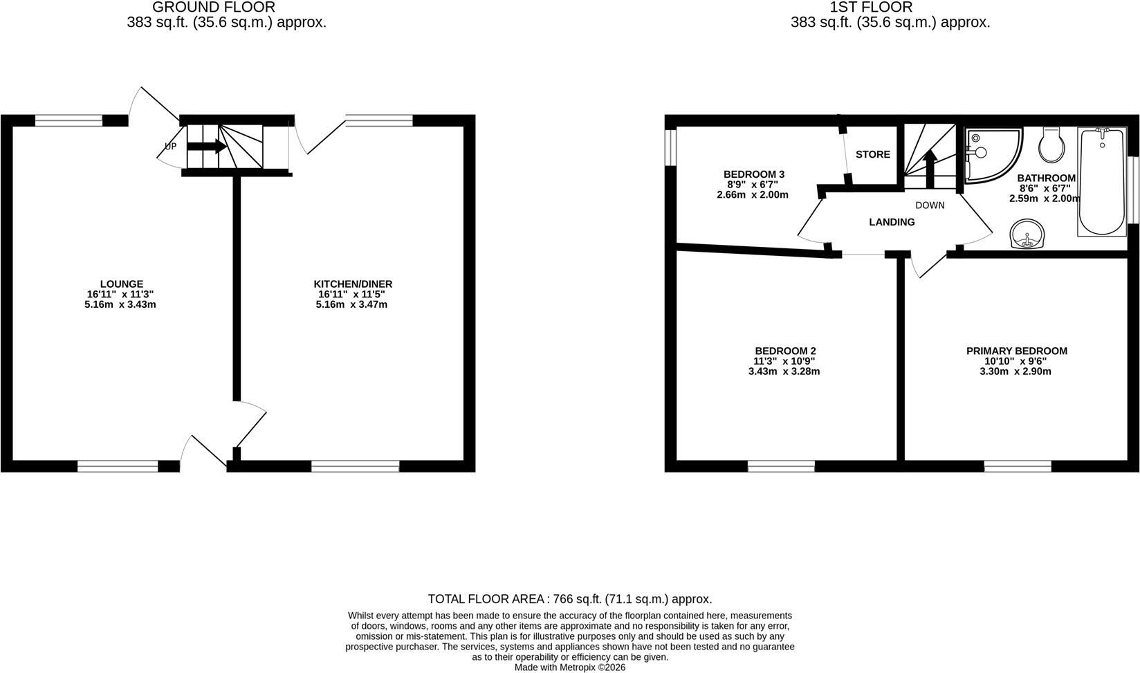 Bridge Street, Barrow Upon Soar, Loughborough floorplan