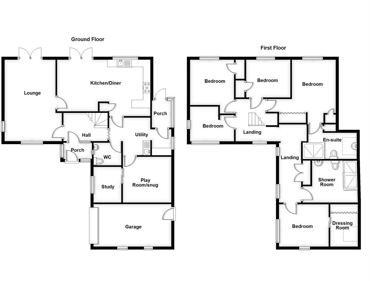 Mitcham Court, Kingswood Oak, Shrewsbury floorplan