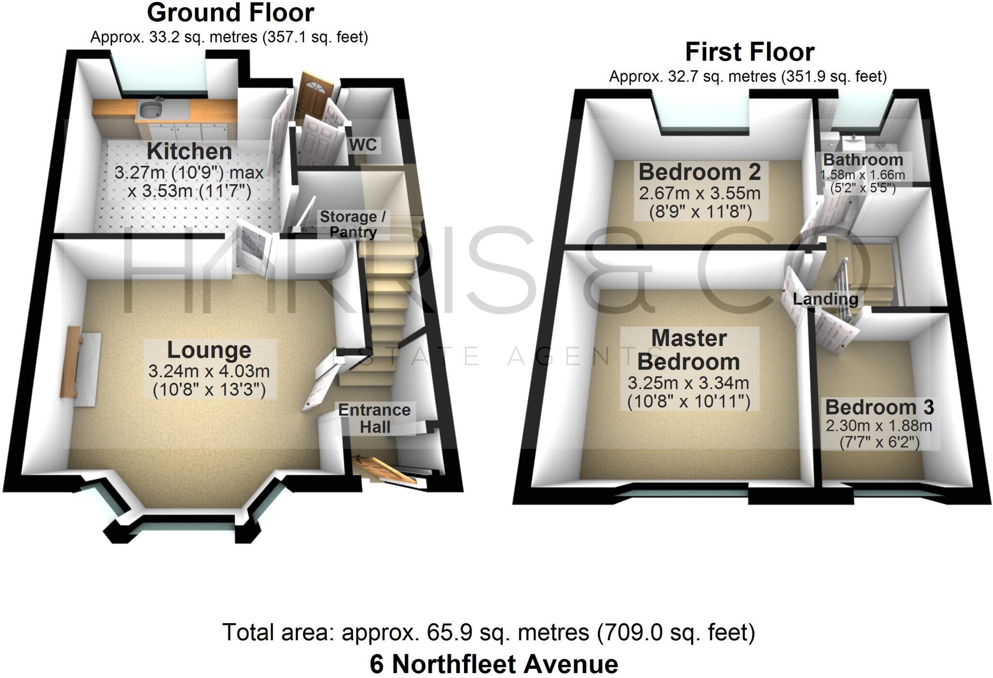 Northfleet Avenue, Fleetwood, Lancashire, FY7 floorplan