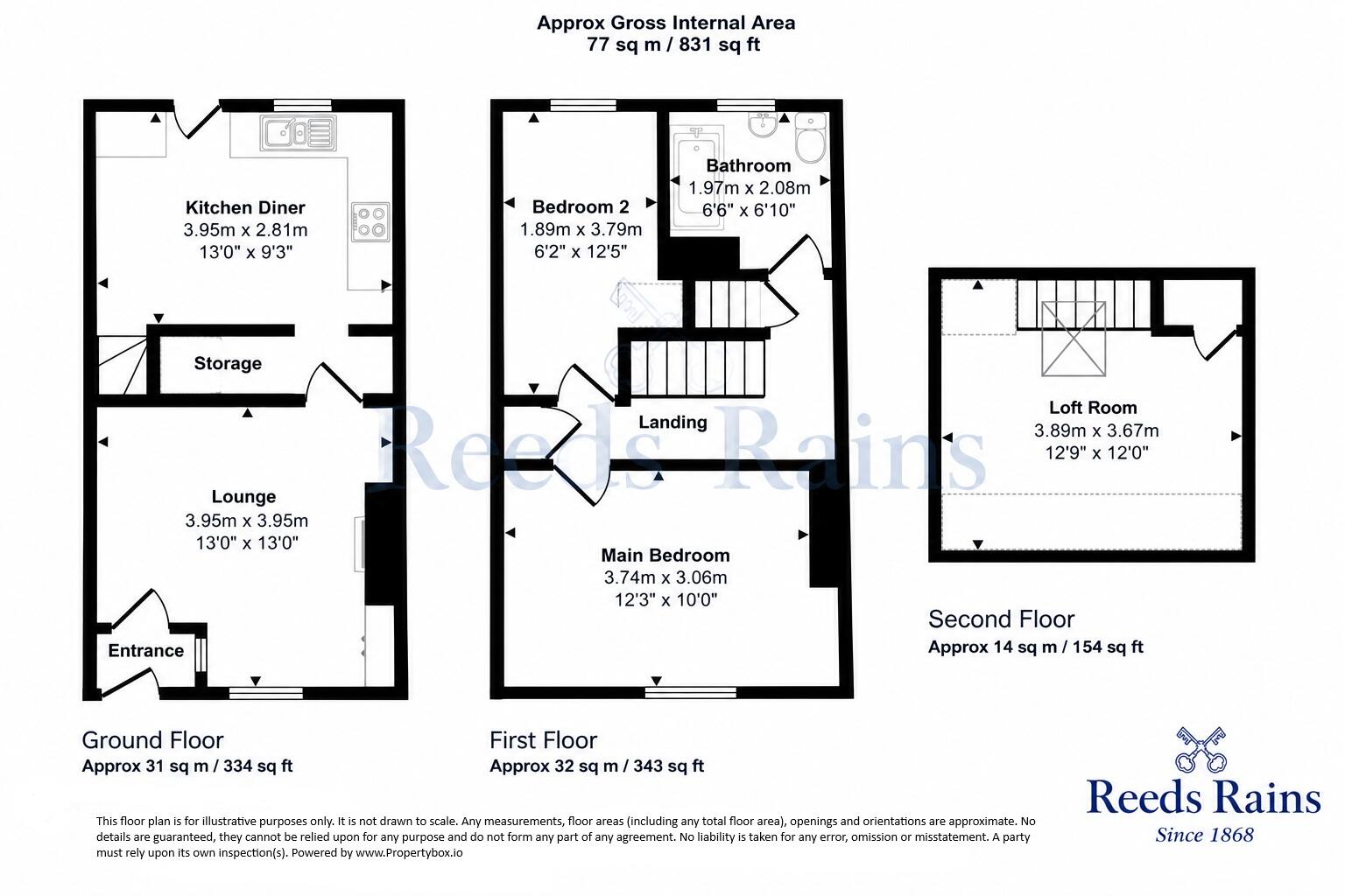 Haworth Street, Hindley, Wigan, Greater Manchester, WN2 floorplan