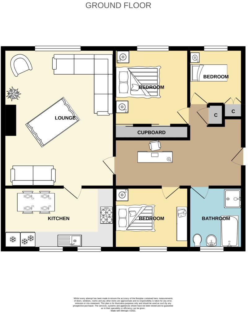 7a Oliver Crescent, Hawick TD9 9BJ floorplan
