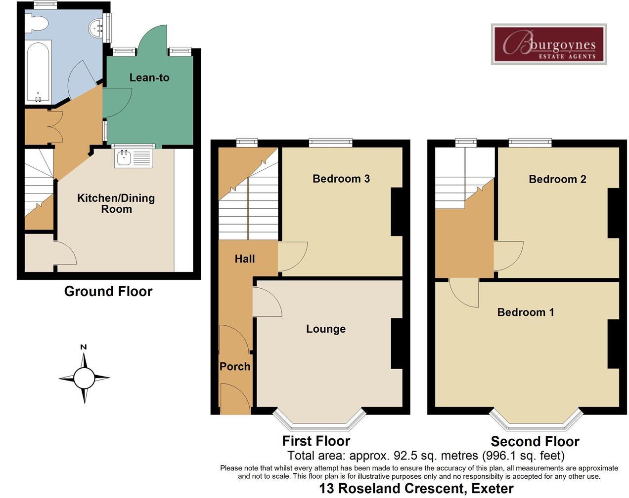 Roseland Crescent, Heavitree, Exeter floorplan