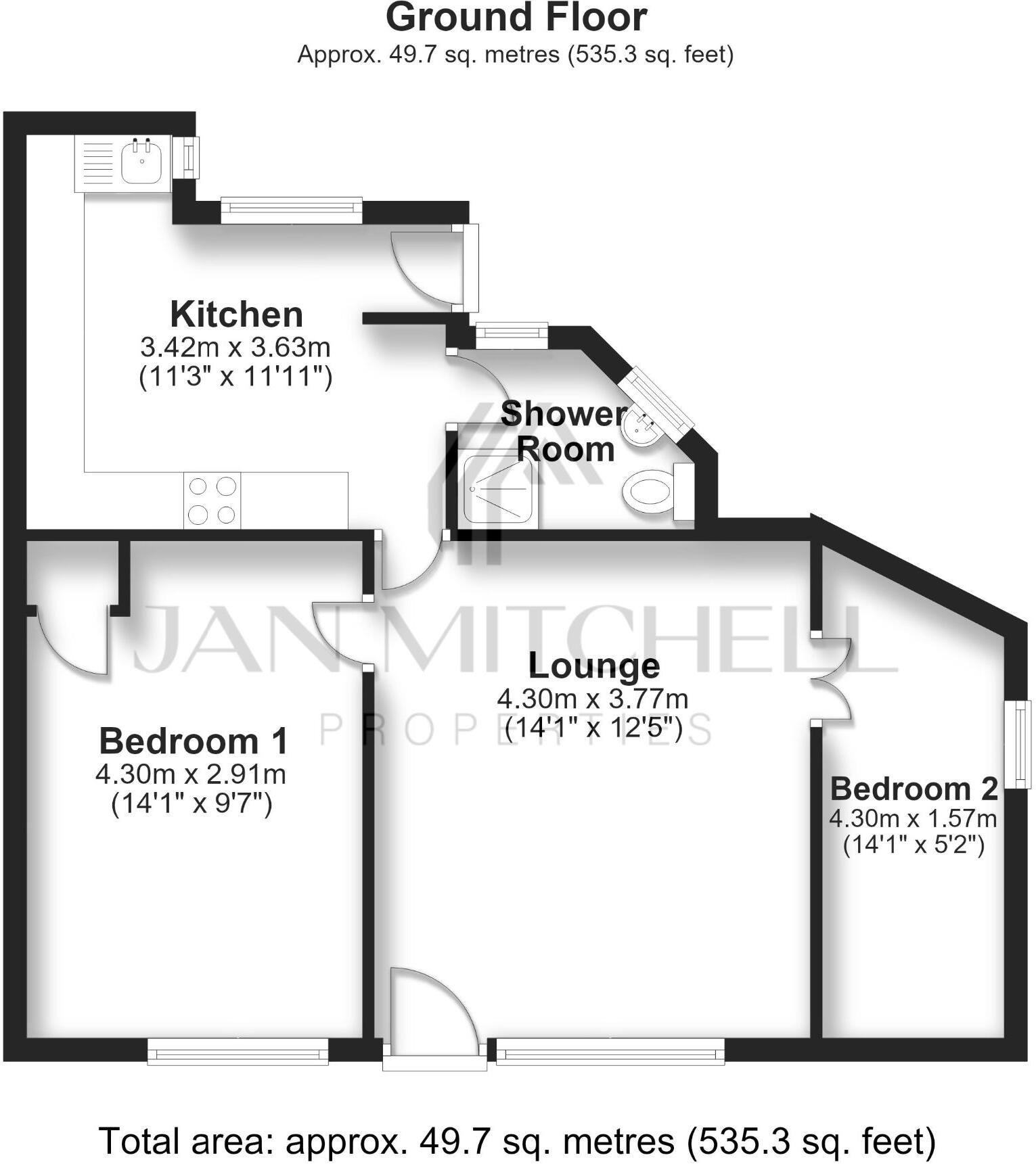 Hookergate Lane, High Spen, Rowlands Gill floorplan