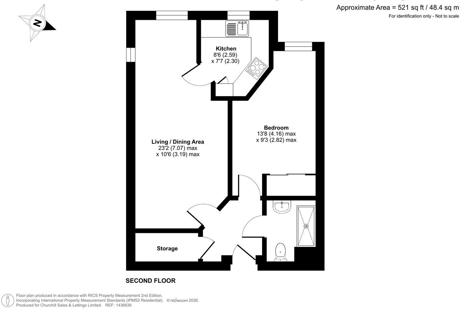Andrews Lodge, Lymington floorplan