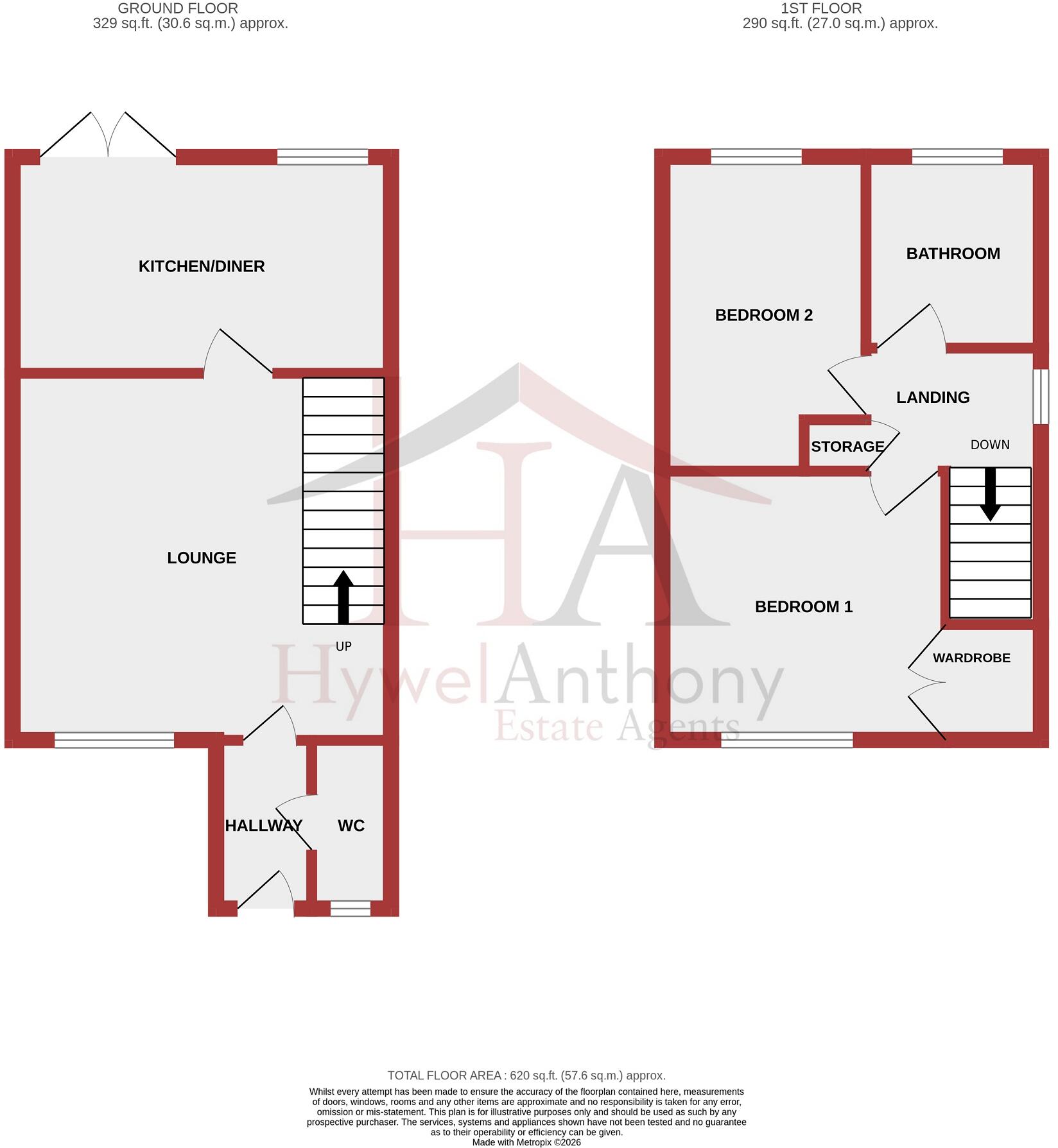 St. Llids Meadow, Llanharan, Pontyclun, Rhondda Cynon Taff. CF72 9FU floorplan