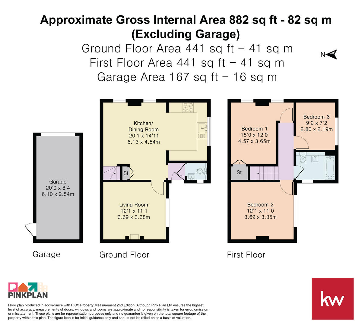 Rose Hill, Binfield, Berkshire, RG42 floorplan