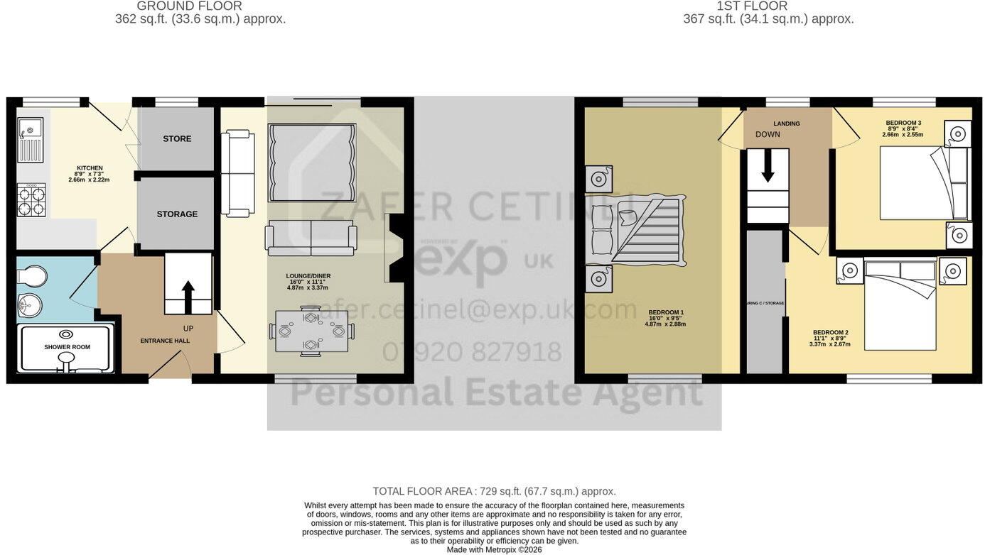 New Barn Avenue, Prestbury floorplan