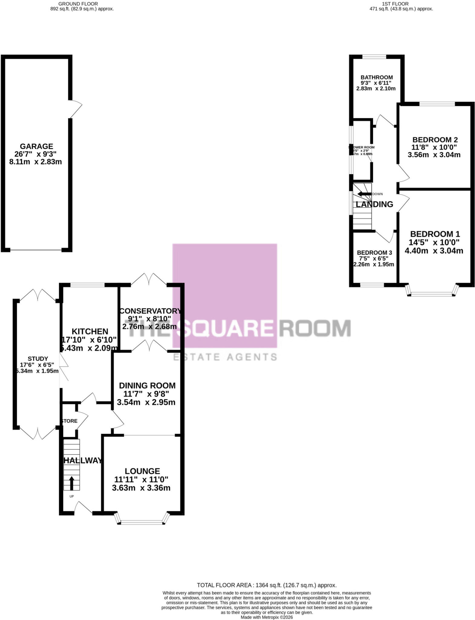 Countess Crescent,  Bispham, FY2 floorplan