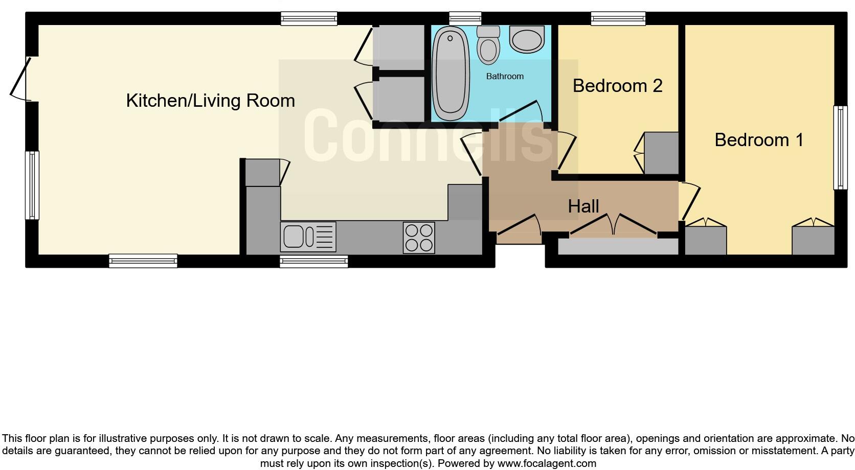 Half Moon Lane, Pepperstock, Luton floorplan