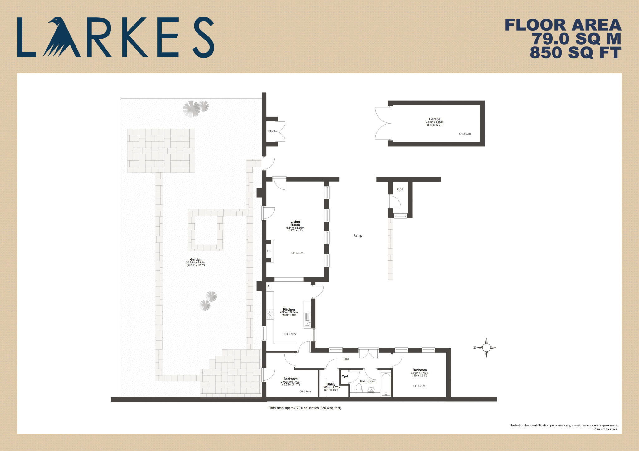 1, The Mews, Royal Naval Hospital floorplan