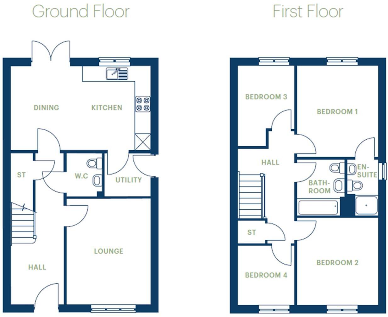 Meadow View Close, Worsthorne, Burnley floorplan