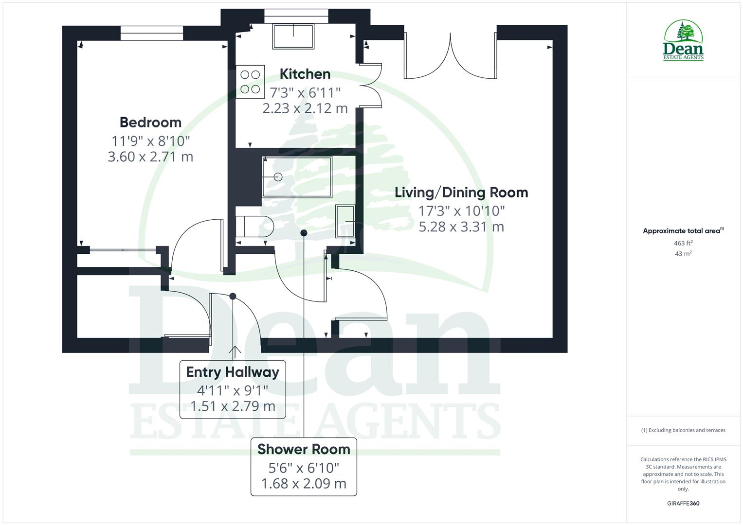 Kings Meadow Court, Lydney floorplan