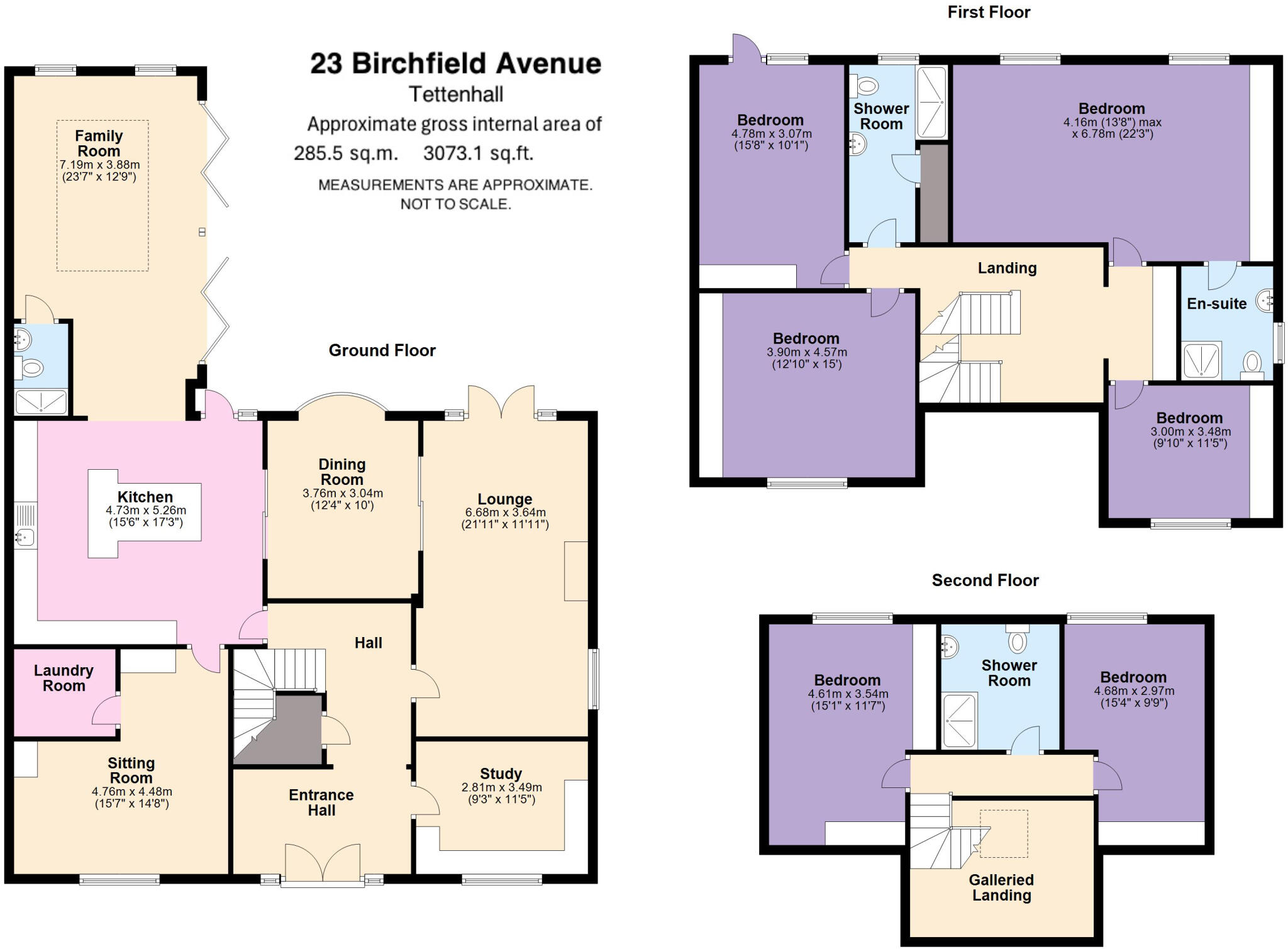Birchfield Avenue, Tettenhall, Wolverhampton floorplan