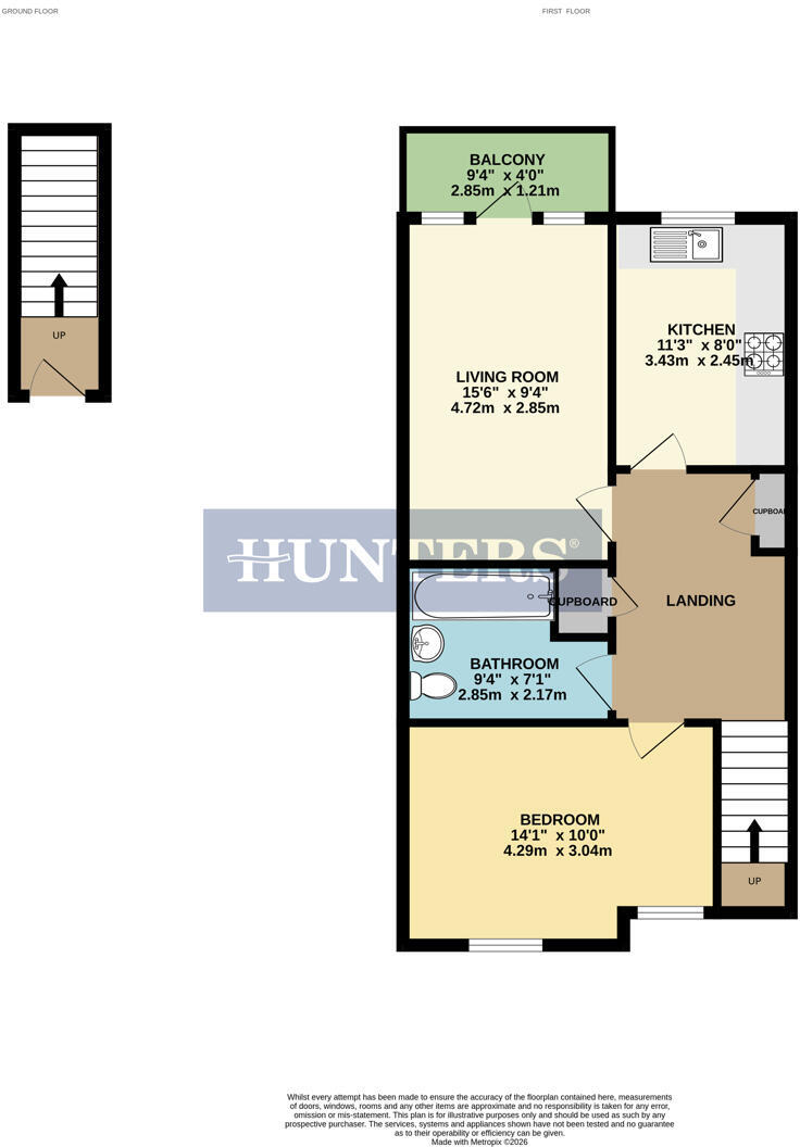 Woodcocks, London floorplan