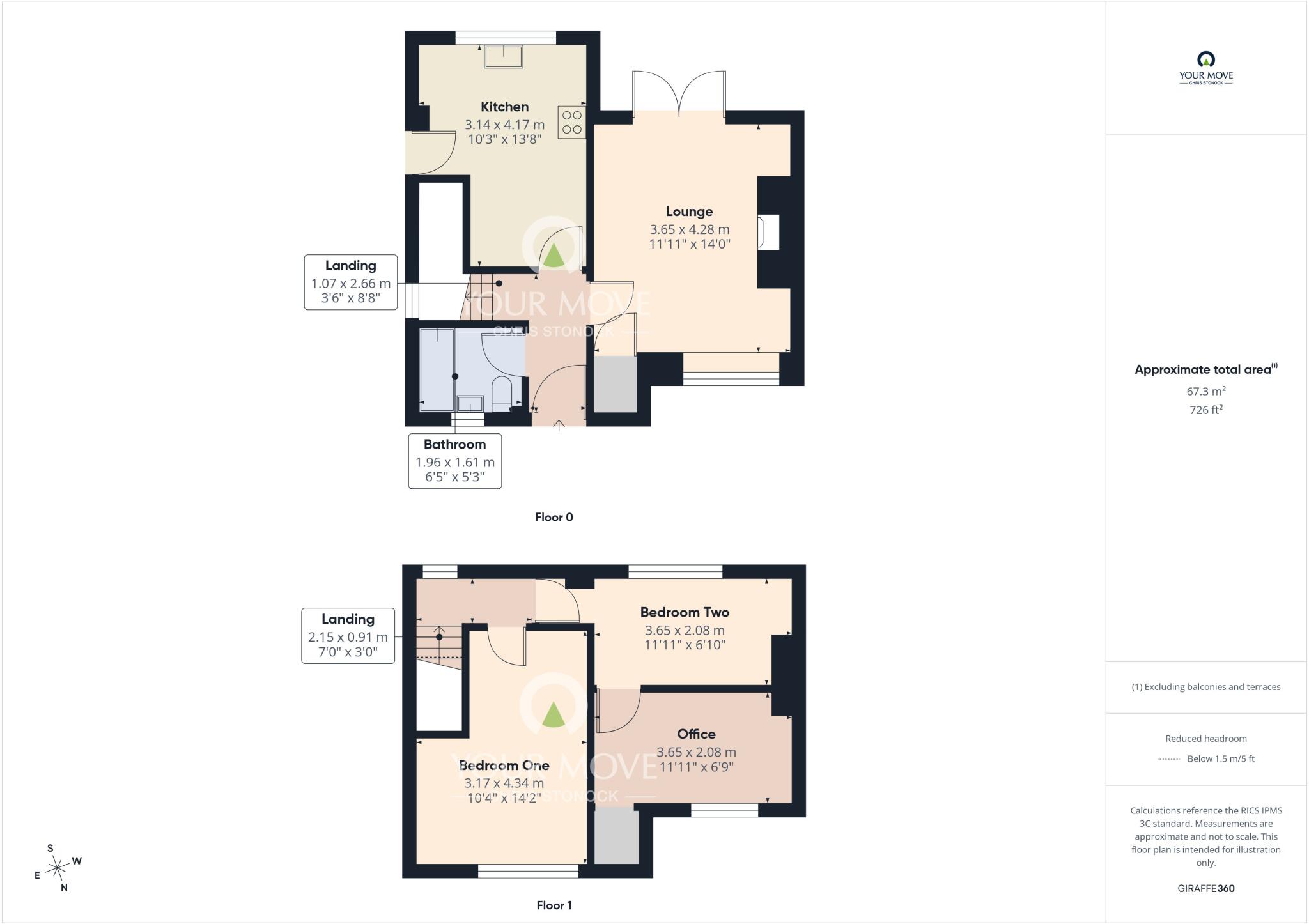 Rosslyn Avenue, Sunderland, Tyne and Wear, SR2 floorplan