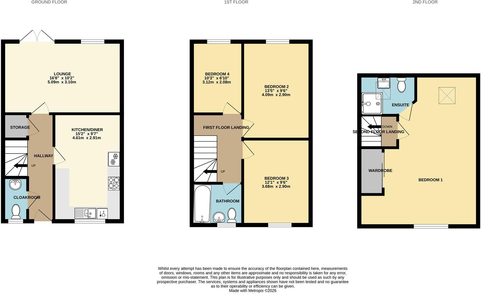 Augusta Drive, Bridgwater floorplan