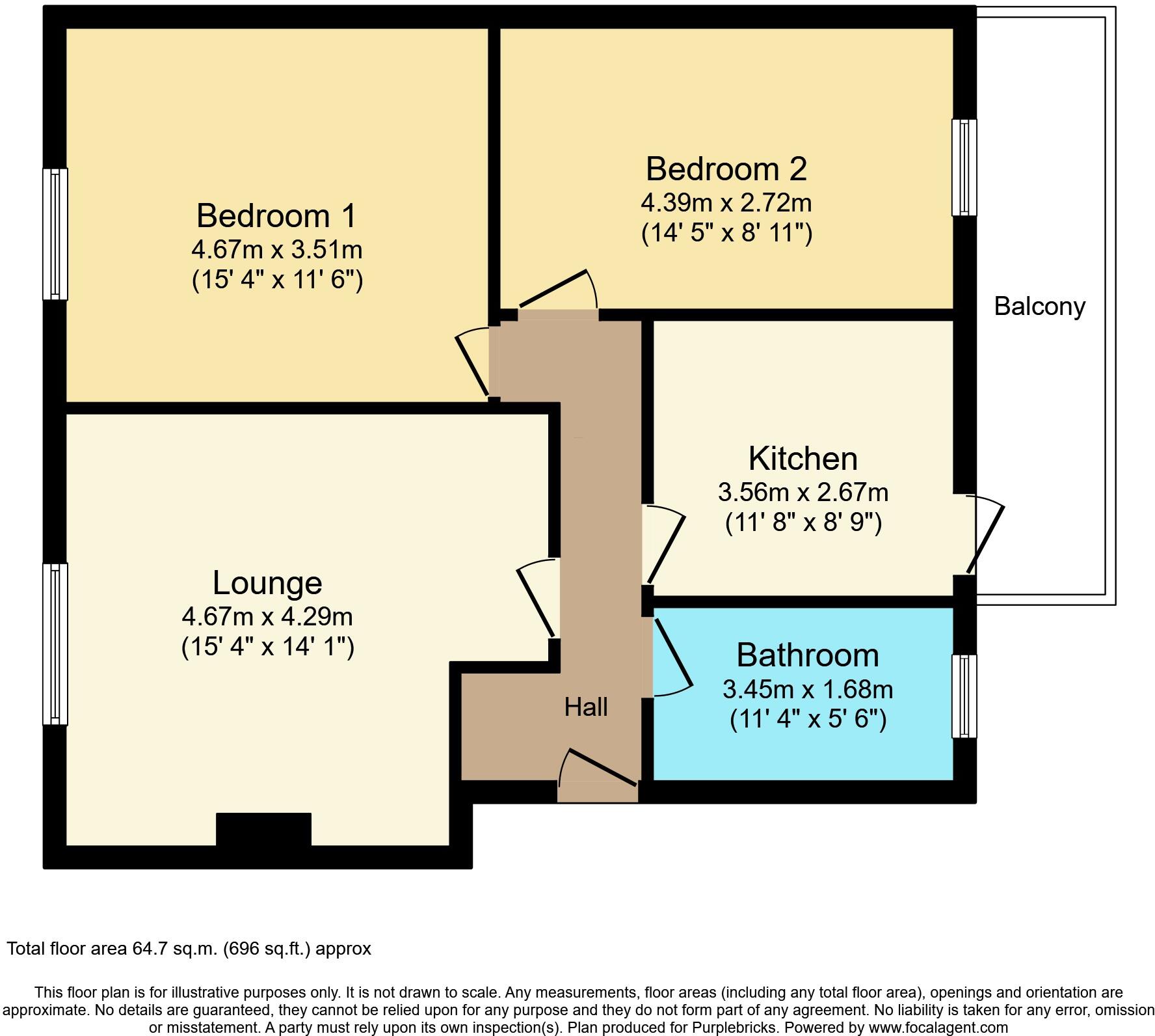 Greystone Road, Liverpool, L14 floorplan