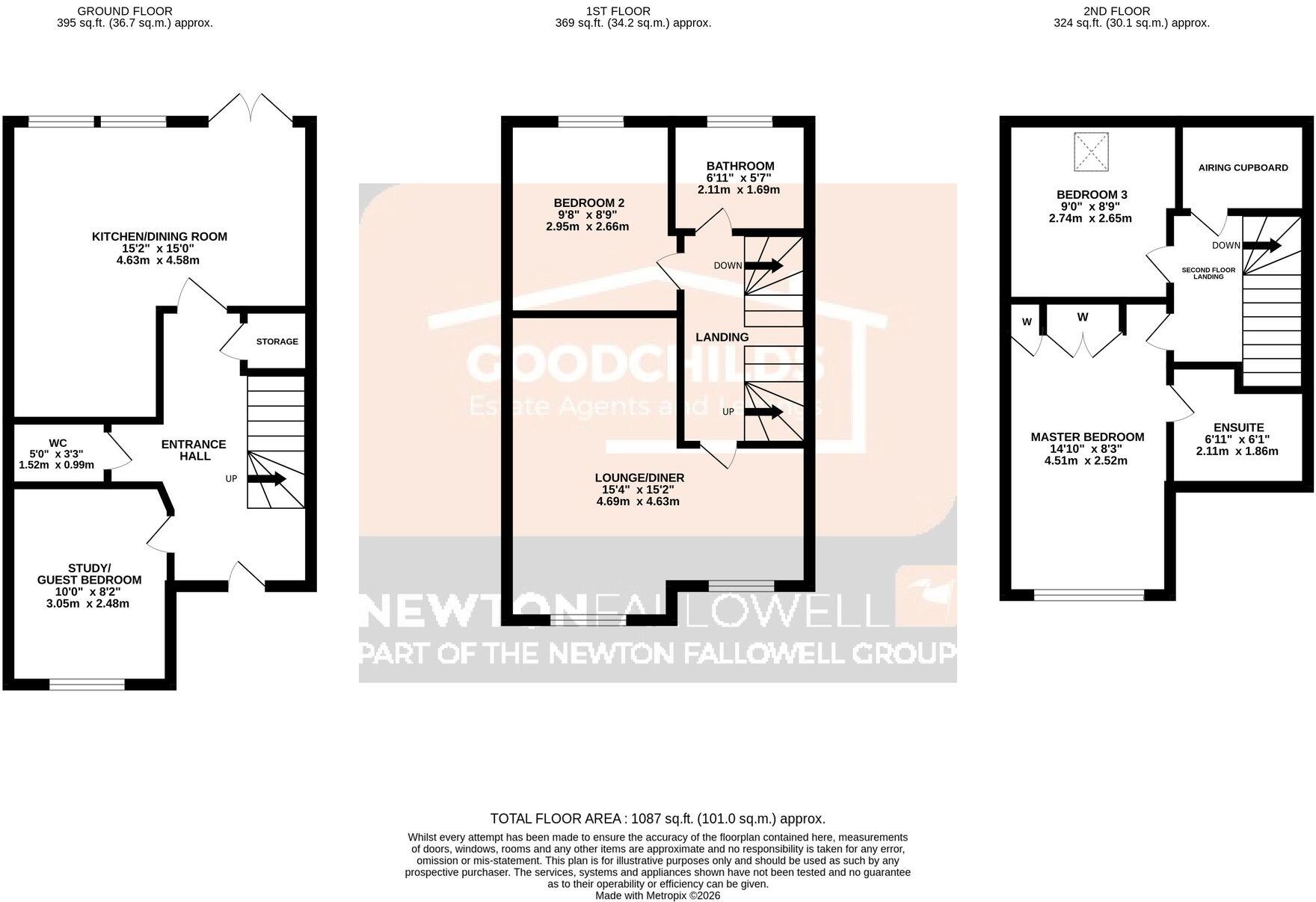 Treacle Row, Silverdale, ST5 floorplan