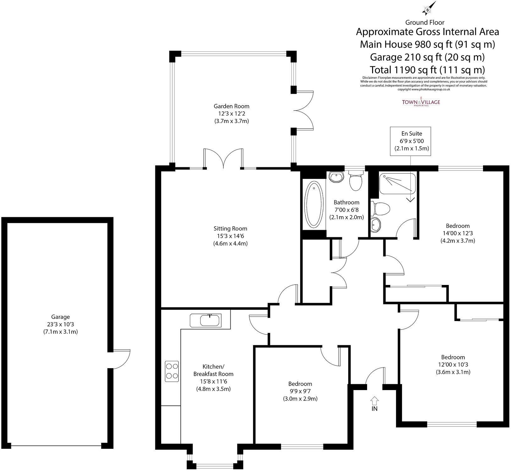 Stowupland, Stowmarket, Suffolk floorplan