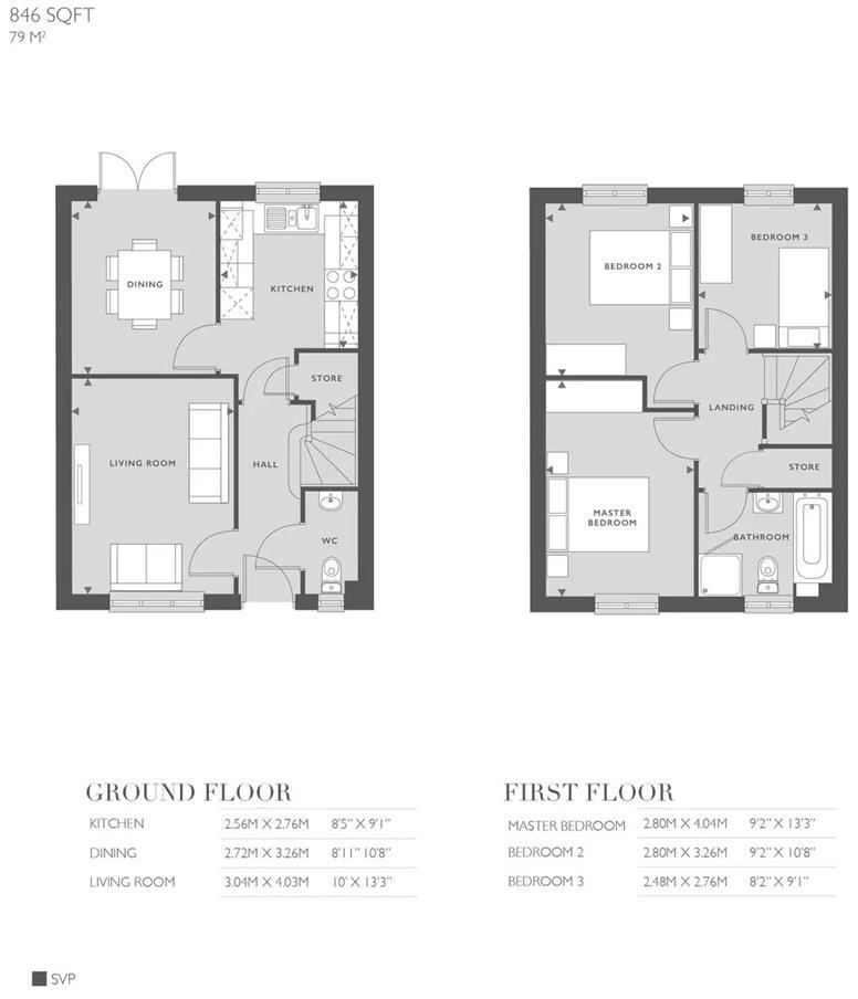 Portland Fields, Sutton In Ashfield, NG17 floorplan