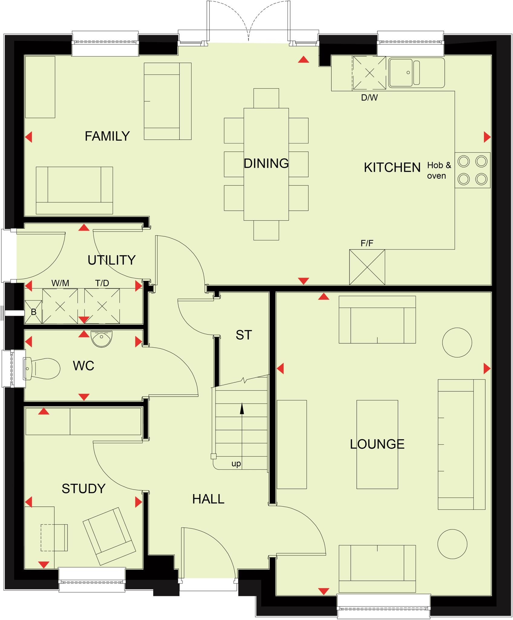 Scott Glynn Walk, 
Tranent, 
East Lothian, 
EH33 2FE floorplan