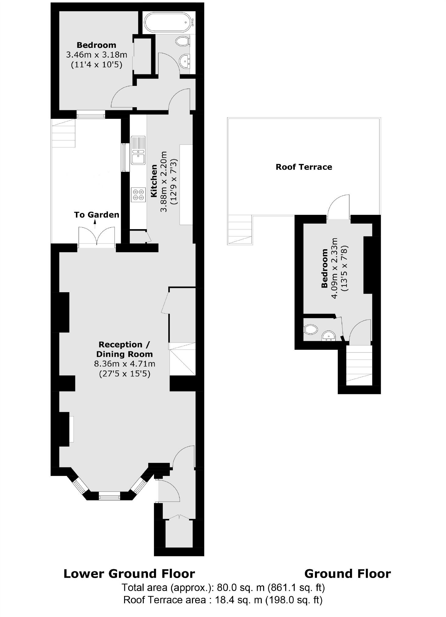 Chesson Road, West Kensington floorplan